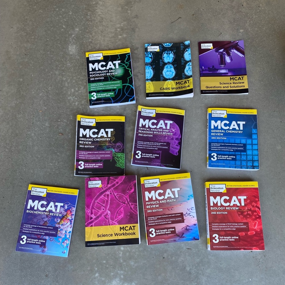 MCAT PREP BOOKS
